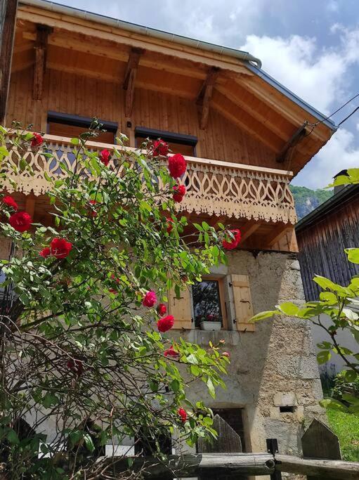 L'Echappee Belle En Montagne - Site Location-Chalet Mieussy Екстериор снимка